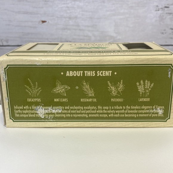 Rosemary Mint Bar Soap 5 pack by A La Maison - Picture 3 of 4
